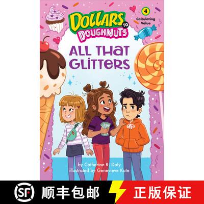 【3-4周达】精装 All That Glitters (Dollars to Doughnuts Book 4): Calculating Value [9781662670855]