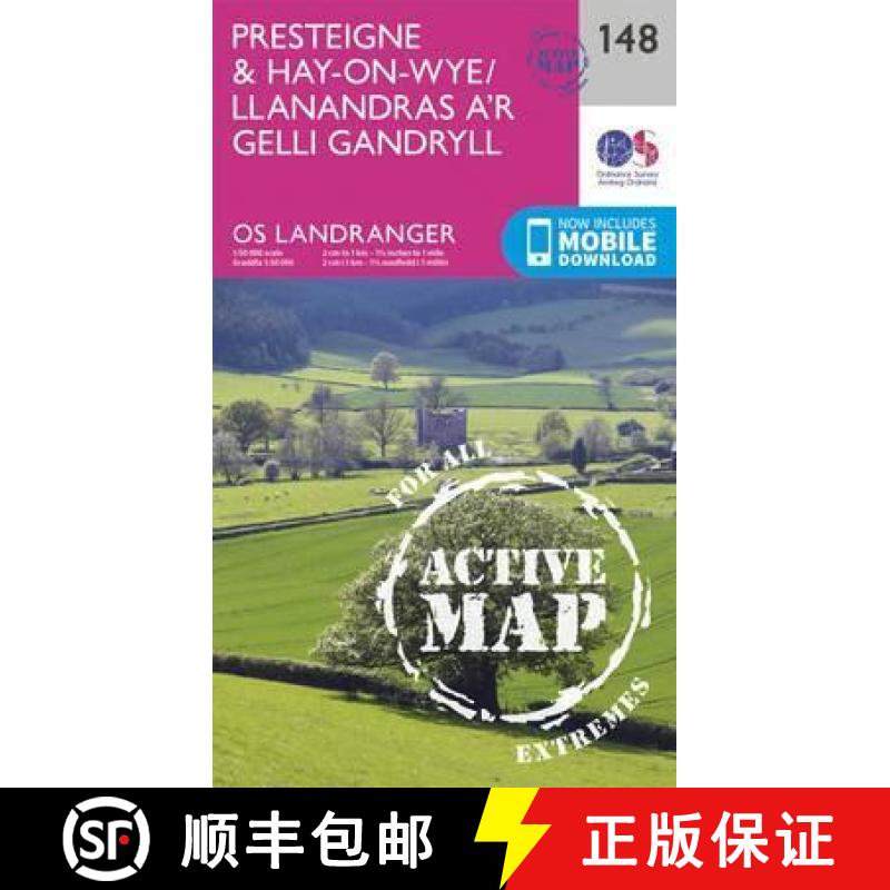 【2-3周达】Presteigne & Hay-on-Wye / Llanandras A'r Gelli Gandryll [9780319474716]