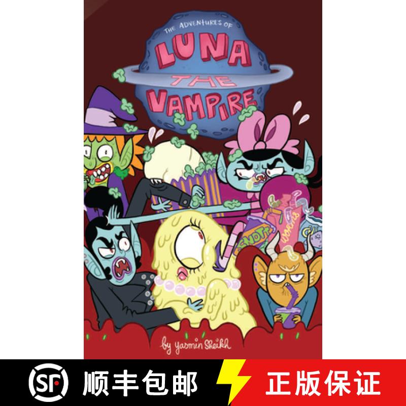 【3-4周达】Luna the Vampire: Pickled Zits [9781684052608]