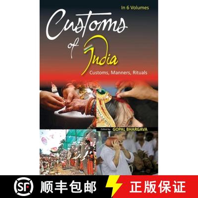 【3-4周达】Customs of India: (Western: Maharashtra, Goa, Gujarat, Daman & Diu, Dadra & Nagar Haveli),... [9788182055261]