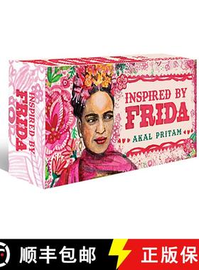 【3-4周达】Inspired by Frida: (40 Full-Color Affirmation Cards) [9781925924220]