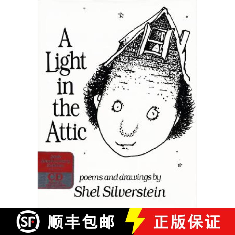 【3-4周达】A Light in the Attic Book and CD [With CD] [9780066236179]