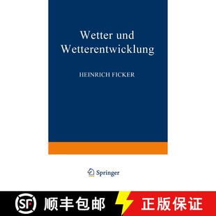 【3-4周达】Wetter und Wetterentwicklung (4. Auflage 1952) [9783662014912]
