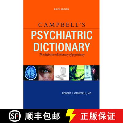 【3-4周达】Campbell's Psychiatric Dictionary [9780195341591]
