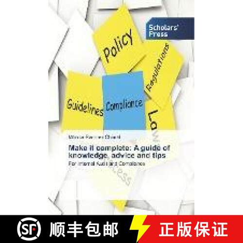 预订 Make it complete: A guide of knowledge, advice and tips [9786202304450]