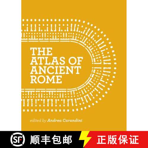 【3-4周达】精装 The Atlas of Ancient Rome – Biography and Portraits of the City – Two–volume slipc... [9780691163475]