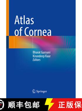 【3-4周达】Atlas of Cornea [9789819600120]