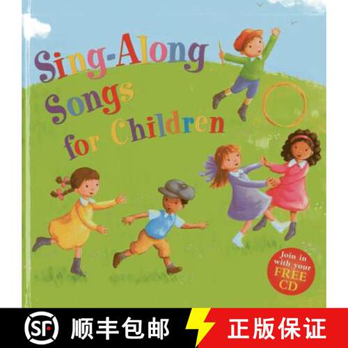 【3-4周达】精装 Sing-along Songs for Children: Join in with Your Free CD: Join in with Your Free CD [9781843228929]