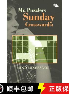 【3-4周达】Mr. Puzzlers Sunday Crosswords: Mind Mixers Vol 1 [9781682802663]
