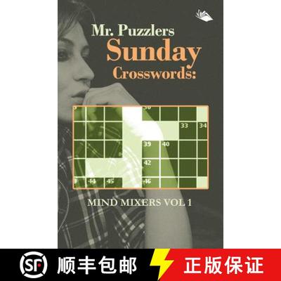 【3-4周达】Mr. Puzzlers Sunday Crosswords: Mind Mixers Vol 1 [9781682802663]