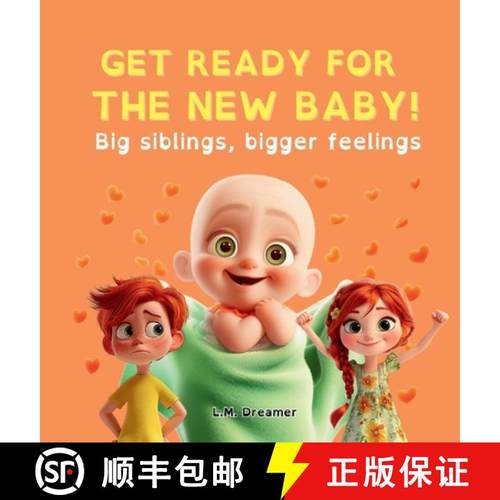 【3-4周达】GET READY FOR THE NEW BABY! Big siblings, bigger feelings [9791221064414]