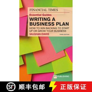 【3-4周达】The Financial Times Essential Guide to Writing a Business Plan: How to Win Backing to Star... [9781292416175]