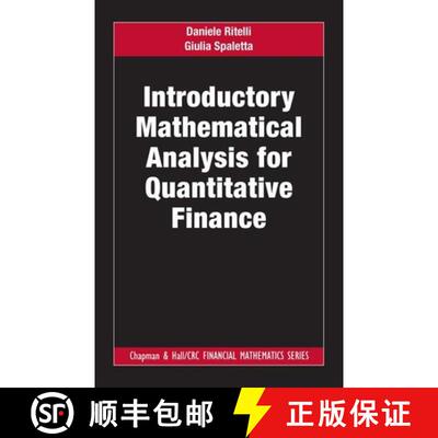 【3-4周达】精装 Introductory Mathematical Analysis for Quantitative Finance [9780815372547]