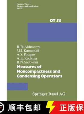 【3-4周达】Measures of Noncompactness and Condensing Operators [9783034857291]