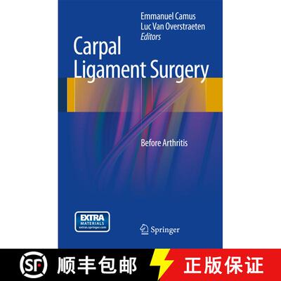 【3-4周达】精装 Carpal Ligament Surgery : Before Arthritis [9782817803784]