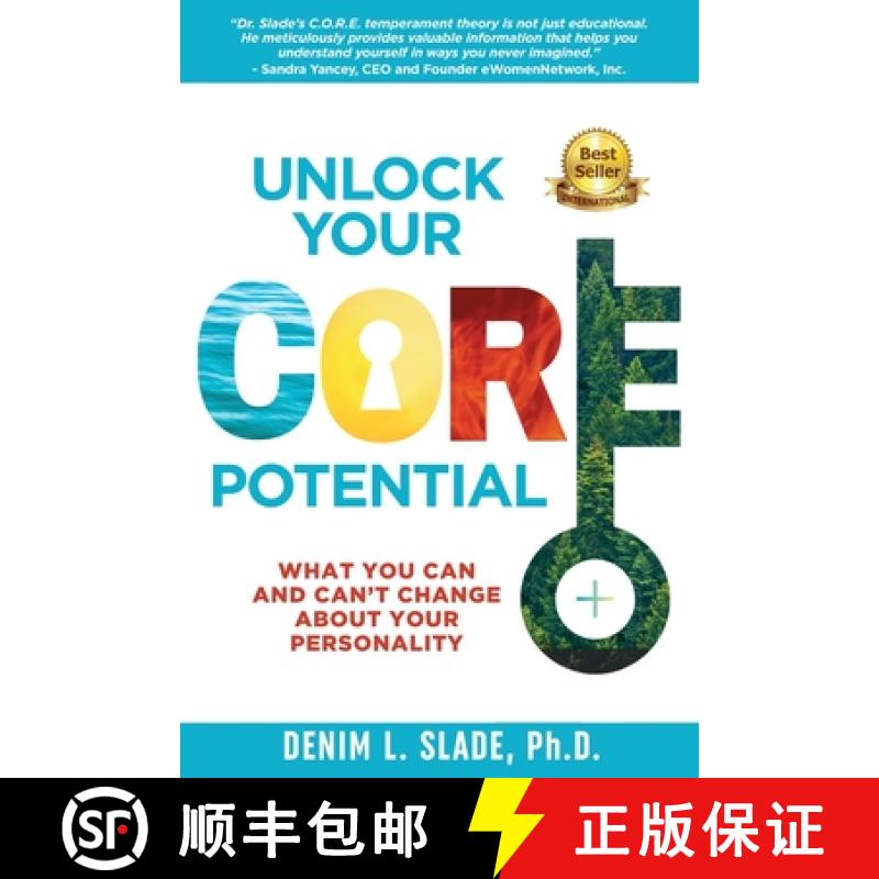 【3-4周达】Unlock Your CORE Potential: What You Can and Can't Change About Your Personality [9798987648704]