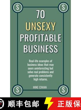 【3-4周达】70 Unsexy Profitable Business [9798227968135]