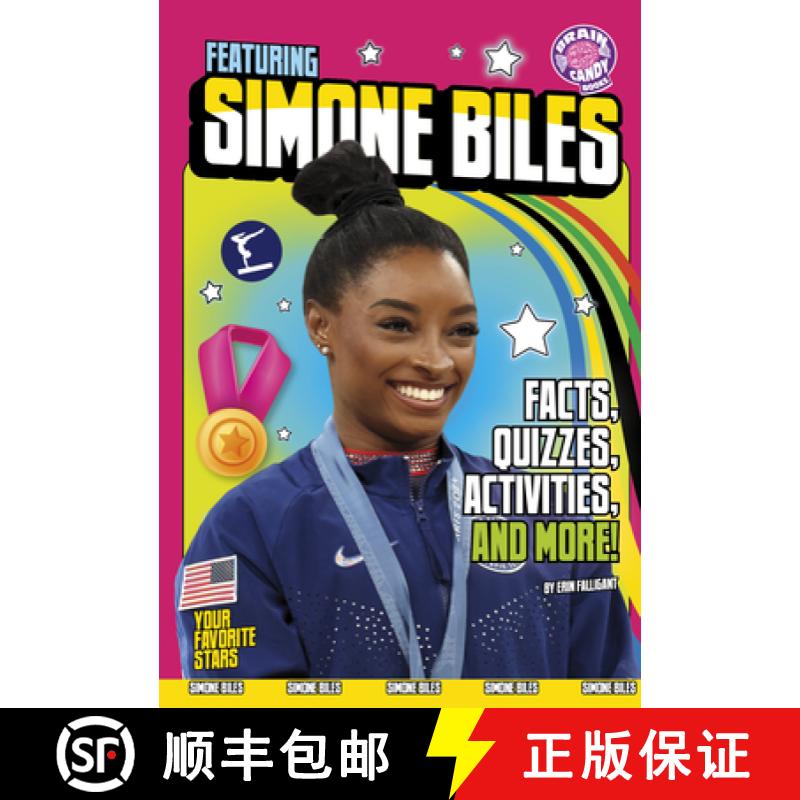 【3-4周达】Featuring Simone Biles: Facts, Quizzes, Activities, and More! [9798875233173]