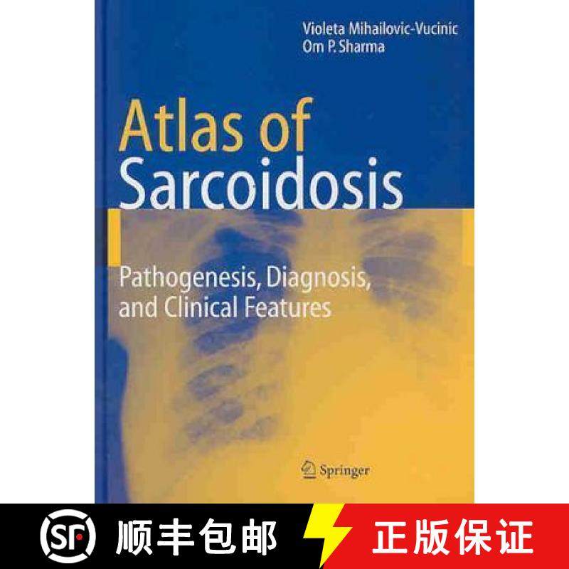 【3-4周达】Atlas of Sarcoidosis: Pathogenesis, Diagnosis and Clinical Features [9781852338091]