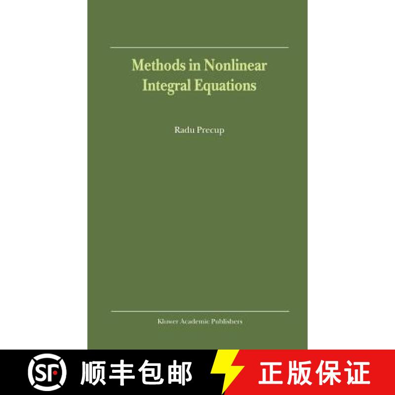 【3-4周达】Methods in Nonlinear Integral Equations [9781402008443]