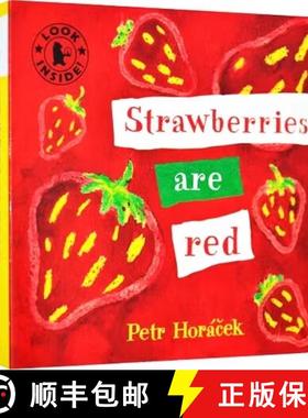 现货 草莓是红色的 Strawberries Are Red [9780763614614]