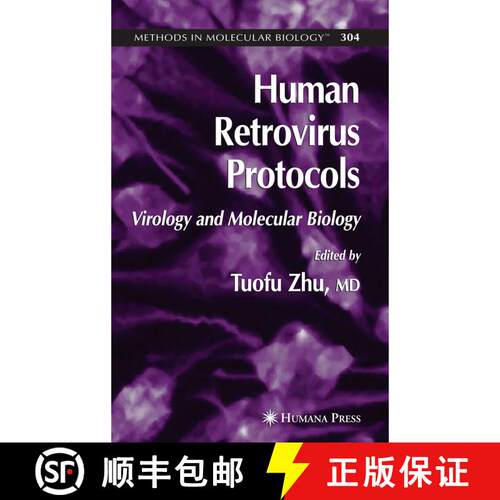【3-4周达】Human Retrovirus Protocols : Virology and Molecular Biology (Softcover reprint of hardcove... [9781617375996]