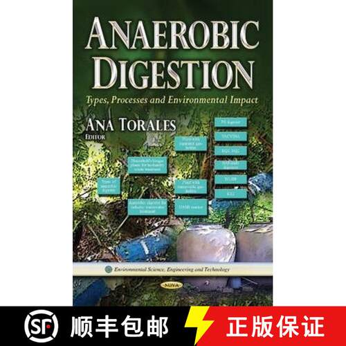 【3-4周达】精装 Anaerobic Digestion: Types, Processes and Environmental Impact [9781628088847]