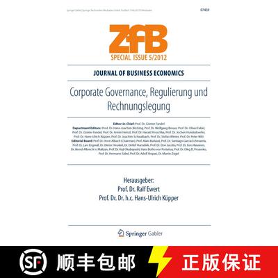 【3-4周达】Corporate Governance, Regulierung und Rechnungslegung [9783834934529]