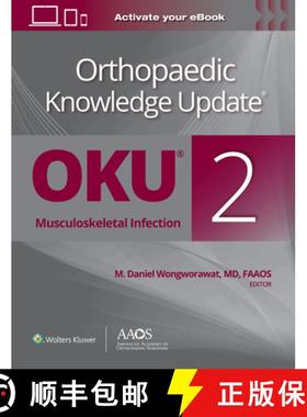 【3-4周达】Orthopaedic Knowledge Update(r) Musculoskeletal Infection 2 Print + eBook [9781975202422]