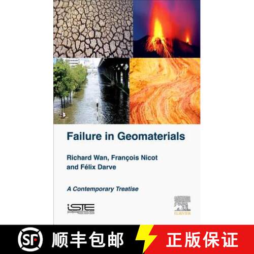【3-4周达】精装 Failure in Geomaterials: A Contemporary Treatise [9781785480096]