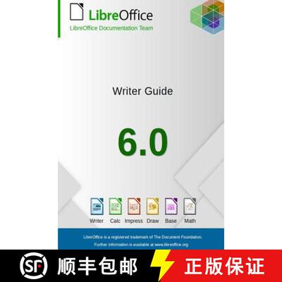 【3-4周达】LibreOffice 6.0 Writer Guide [9781921320538]