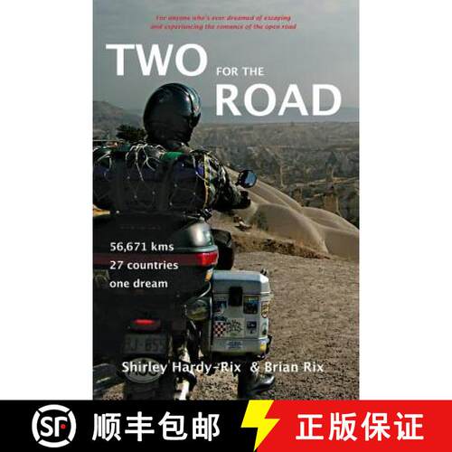 【3-4周达】Two for the Road: 56,671 kms, 27 Countries, One Dream [9780646918518]