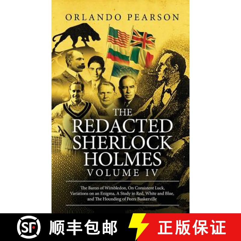 【2-3周达】The Redacted Sherlock Holmes (Volume IV) [9781787052093]
