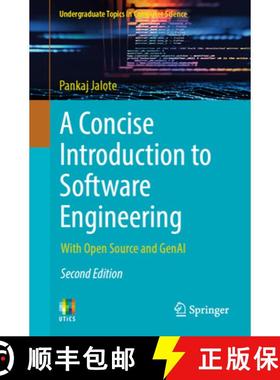 【3-4周达】A Concise Introduction to Software Engineering : With Open Source and GenAI (Second Editio... [9783031743177]