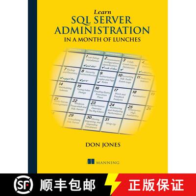 【3-4周达】Learn SQL Server Administration in a Month of Lunches: Covers Microsoft SQL Server 2005-20... [9781617292132]