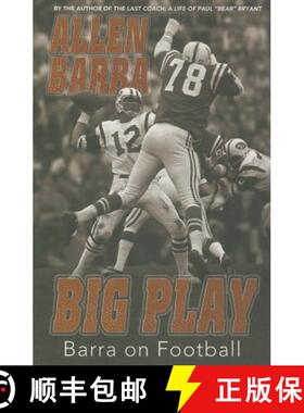 【3-4周达】Big Play: Barra on Football [9781574888690]