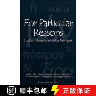 Reasons Honour Blomqvist For Jerker 4周达 9789189116511 Particular Studies