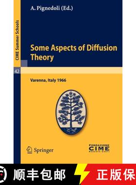 【3-4周达】Some Aspects of Diffusion Theory: Lectures Given at a Summer School of the Centro Internaz... [9783642110504]