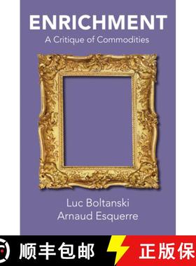 【3-4周达】Enrichment - A Critique Of Commodities [Wiley社会学] [9781509528721]