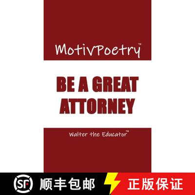 【3-4周达】MotivPoetry: Be a Great Attorney [9781088297186]
