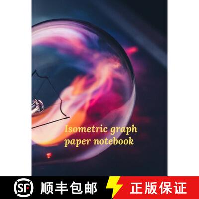 【3-4周达】Isometric graph paper notebook [9781716418808]