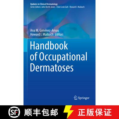 【3-4周达】精装 Handbook of Occupational Dermatoses [9783031227264]