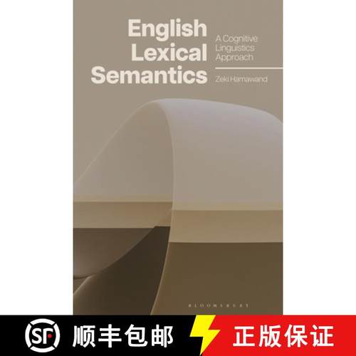 【3-4周达】English Lexical Semantics: A Cognitive Linguistics Approach [9781350520479]