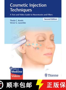 【3-4周达】Cosmetic Injection Techniques: A Text and Video Guide to Neurotoxins and Fillers [9781626234574]