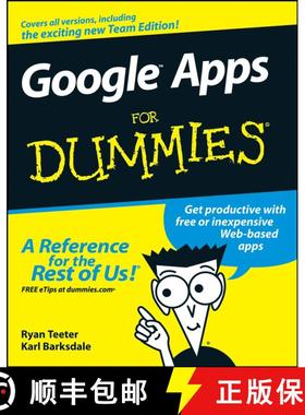 【3-4周达】Google Apps For Dummies [Wiley计算机] [9780470189580]