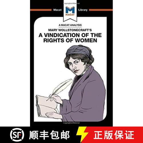 【3-4周达】精装 An Analysis of Mary Wollstonecraft's a Vindication of the Rights of Woman: A Vindicat... [9781912302901]
