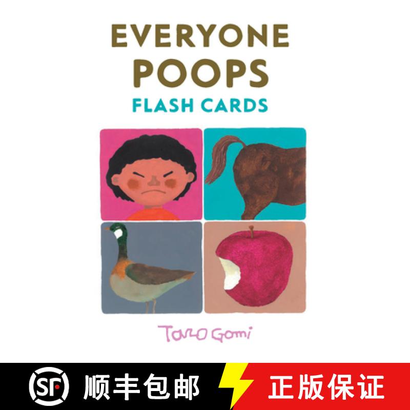 Everyone Poops Flash Cards [9781797219547]