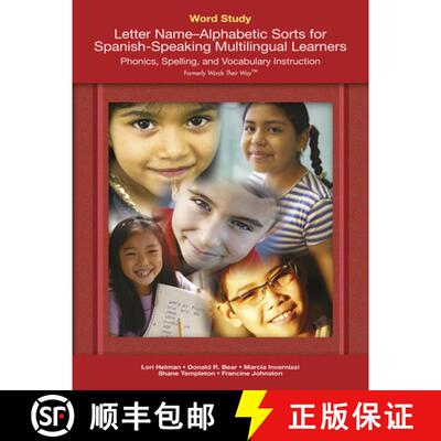 【3-4周达】Word Study: Letter Name-Alphabetic Sorts for Spanish-Speaking Multilingual Learners (Forme... [9780138220570]