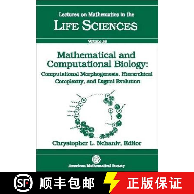【3-4周达】Mathematical and Computational Biology International Workshop, 21-25 October, 1997, Univer... [9780821809419]