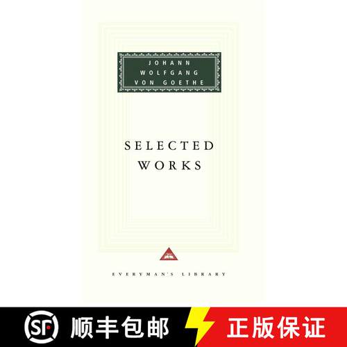 【3-4周达】精装 Selected Works of Johann Wolfgang von Goethe: Introduction by Nicholas Boyle [9780375410444]
